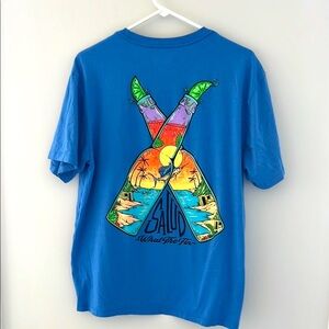 Men’s NWOT Blue Graphic T-Shirt size L